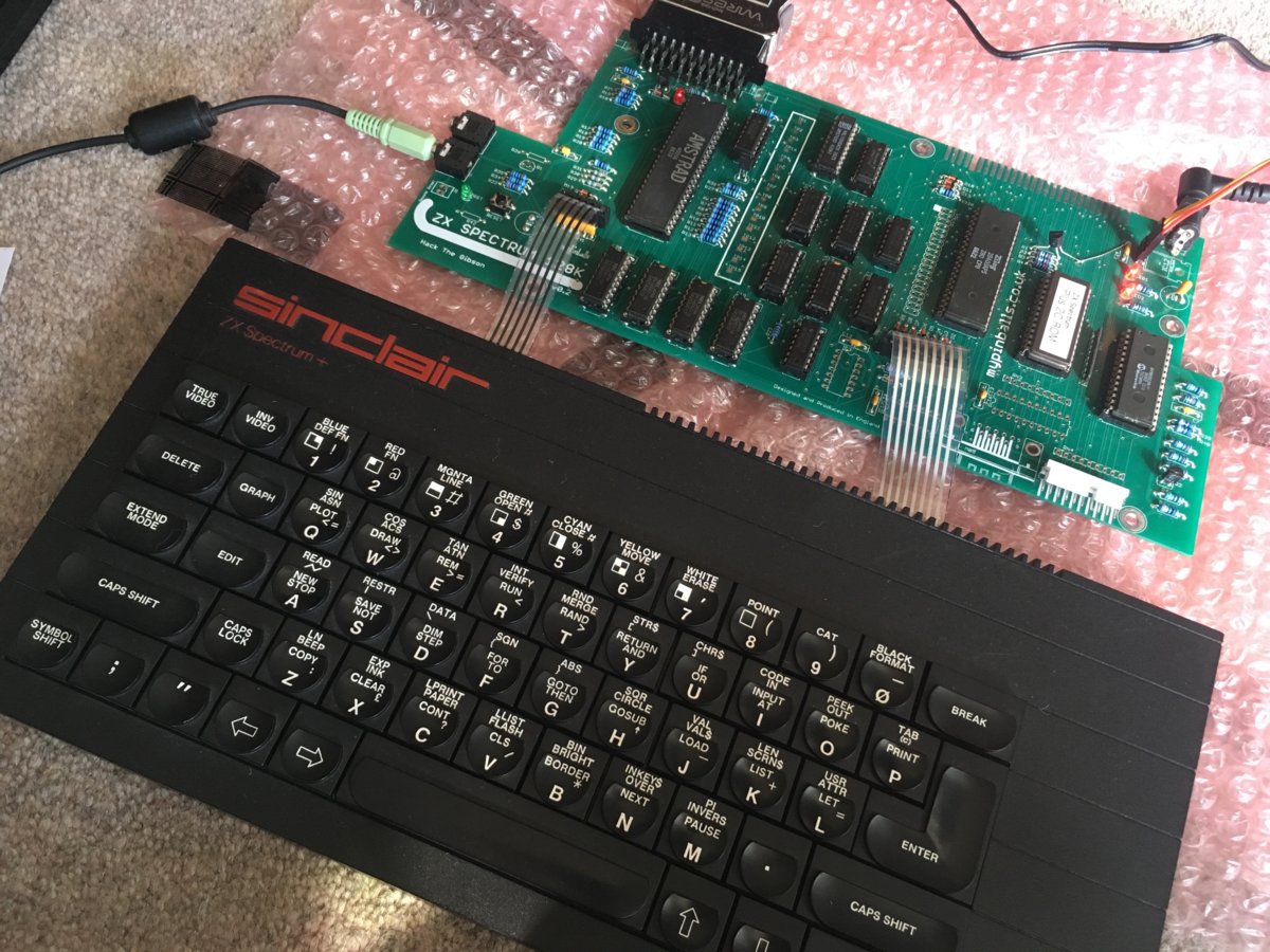 myPinballs ZX Spectrum 128k Remake