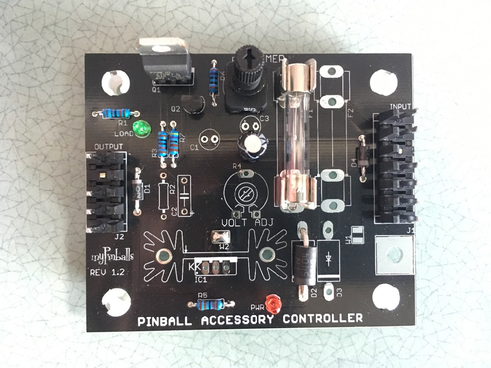 Pinball Accessory Controller (PAC) Board